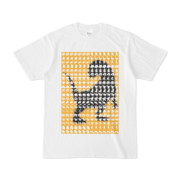 シンプルデザインTシャツ MONSTER-REX41(GOLD)