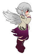 見下ろすサグメさん