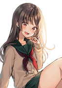 いつも髪を結んでる女の子がたまに下ろしてるの好き