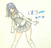 初風さんとお絵描き練習