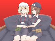 休憩中よ