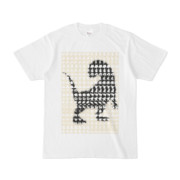 シンプルデザインTシャツ MONSTER-REX41(BEIGE)