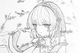 ラフ画　アズールレーン　シリアス　差分　風が吹いたら　pixivFANBOX