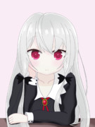 食べているのをじーっと見てくるソフィーちゃん