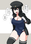 「制服の下になにも着てない素振りをしつつも、実はスク水装備でしたー！」