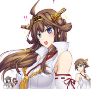 提督を見つけた瞬間、戦意高揚(意味深)する金剛さん