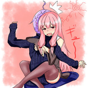 甘酒を初飲みした茜ちゃんだいしゅきホールド