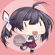 ワンドロ「藤波(艦これ)」200420（ペチっと）