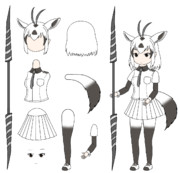 アラビアオリックス けものフレンズ ニコニコ静画 イラスト