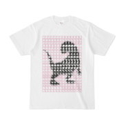 シンプルデザインTシャツ MONSTER-REX41(THISTLE)