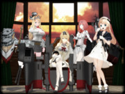 【MMD艦これ】英国艦隊との邂逅