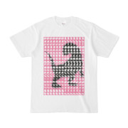 シンプルデザインTシャツ MONSTER-REX41(VIOLET)