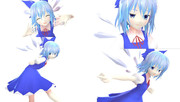 【MMD東方静画】氷精チルノの表情テスト
