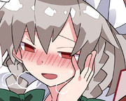 skebで描いた咲夜チラ見せ