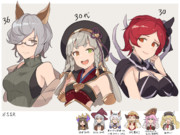 未亡人 ニコニコ静画 イラスト