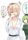 神子ちゃんの寝癖
