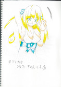 天然の金髪少女！