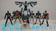 艦これ7周年記念のオモ写   その2