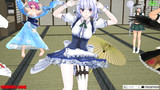 【MMD】畳の上でうさぎダンスを踊る咲夜さん【新型改変モデル】