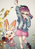ヒバニーとイカちゃん