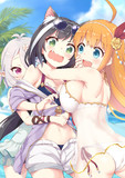 (Skeb)キャルちゃんサンド、出来上がりです☆