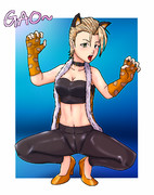 レザーレギンス夏樹