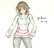 比叡さんとお絵描き練習４