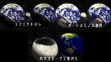 【MMDアクセサリ】月と地球【モデル配布】