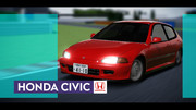 【OMF10】HONDA CIVIC 【MMD自動車配布あり】