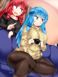 【支援絵】ネジコンで遊ぶ平熱姉妹