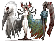 フォロワーの好きな要素を詰め込んだ創作獣を描くやつ　その９