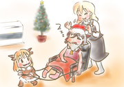 サンタKNNとトナカイYMN