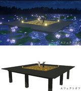【MMD-OMF10】床と照明ステージ