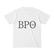 Tシャツ ホワイト 文字研究所 BPO