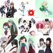 twitterに投稿した静画の一部　その３