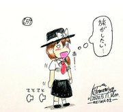 お出掛けしたくてしたくてたまらないんじゃー