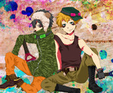パンダヒーロー×謙也＆光
