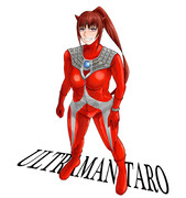 ウルトラマンタロウ　擬人化　女体化