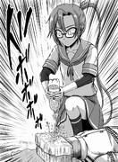 水分補給担当天霧さん。