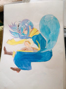 転スラ 線画借りました。