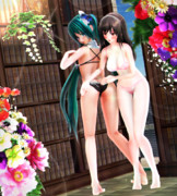 【今日のミクお姉さん】おしりにタッチ…♡