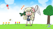 どうぶつたちが住む島に昨日来た娘が