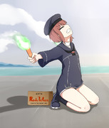 ゴトから缶詰を奪取した事を皆に伝えようとしているマックス