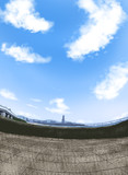 平　壌　郊　外