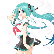 Lat式ミクを２D化してみた その76