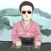 北朝鮮アナウンサー ニコニコ静画 イラスト