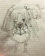 カオスシェイプは平和に生きたいのエニラちゃん描いてみた！