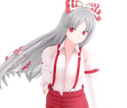 モデル配布 藤原妹紅 改変モデル