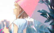 雨の…