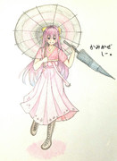 神風さんとお絵描き練習１０